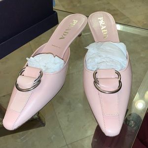 Vintage Prada leather heels